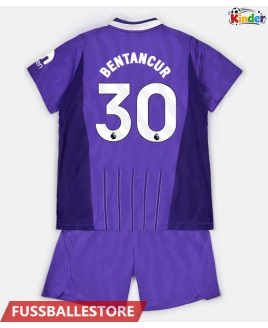 Günstige Tottenham Hotspur Rodrigo Bentancur #30 3rd trikot Kinder 2026-27 Kurzarm (+ Kurze Hosen)